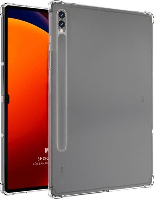 Samsung Galaxy Tab S8 Ultra X900 Kılıf Shock Absorbing Şeffaf