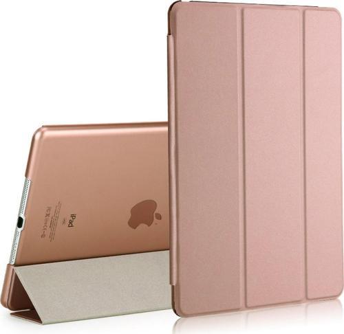 Apple iPad 9.7 2018 (A1893-A1954) Smart Case ve arka Kılıf Rose Gold