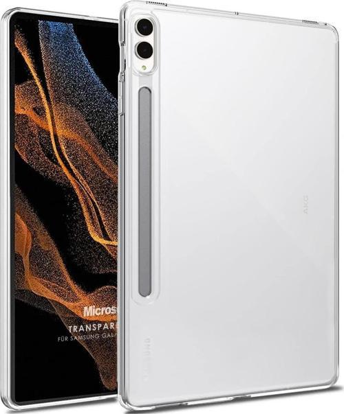 Samsung Galaxy Tab S9 Plus X810 Kılıf Transparent Soft Şeffaf
