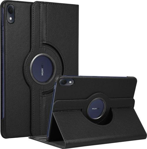Huawei MatePad Air Kılıf 360 Rotating Stand Deri Siyah
