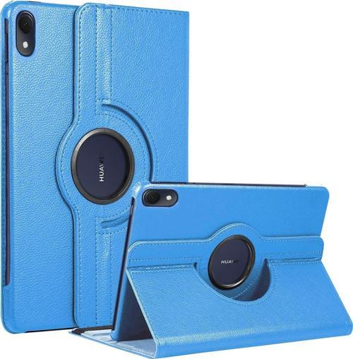 Huawei MatePad 11.5 Kılıf 360 Rotating Stand Deri Mavi