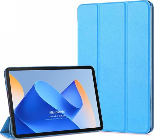 Huawei MatePad 11.5 Kılıf Slim Translucent Back Smart Cover Mavi