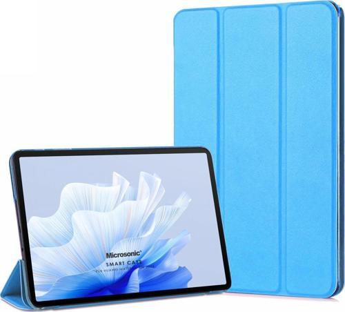Honor Pad X9 Kılıf Slim Translucent Back Smart Cover Mavi