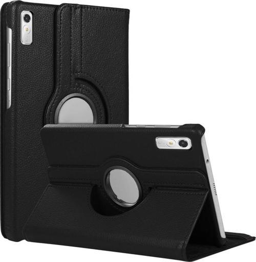 Lenovo Tab P11 Pro 2.Nesil Kılıf (ZAB50094TR) 360 Rotating Stand Deri Siyah
