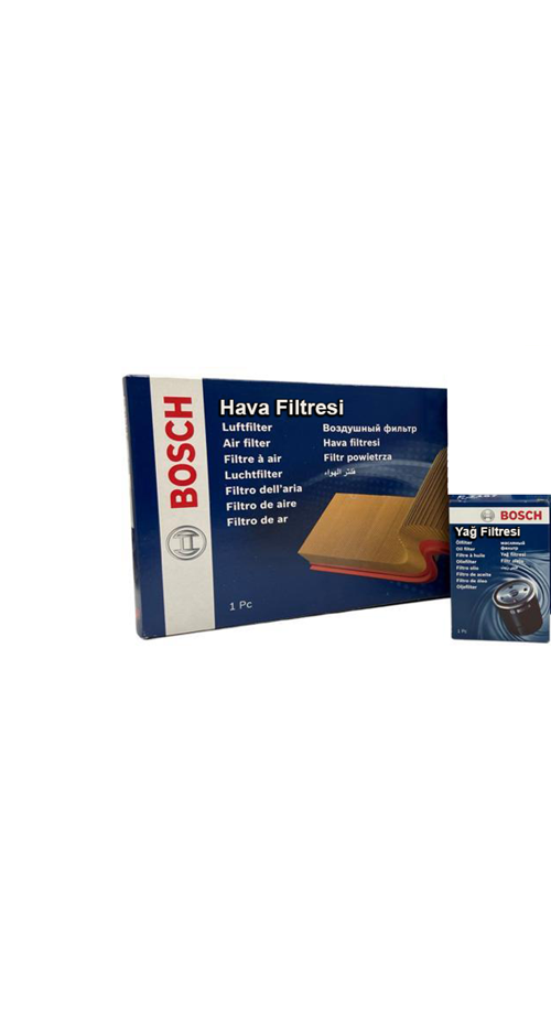 Ford Ranger 3.0 TDCI Bosch Filtre Bakım Seti 2007-2011 Hava+Yağ Filtresi