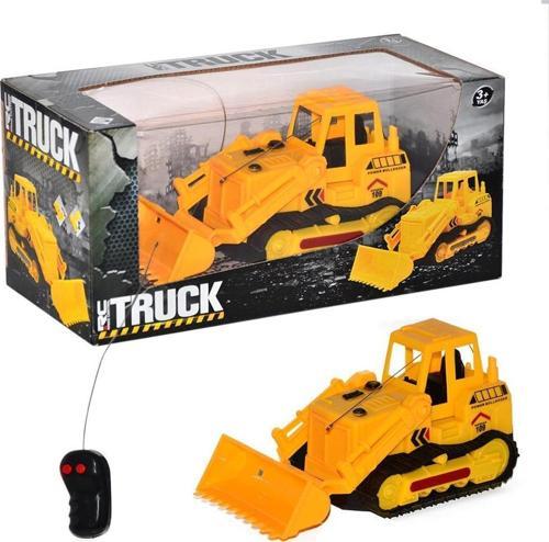 Pilli Uzaktan Kumandalı İleri Geri Kepçe İş Makinesi Dozer