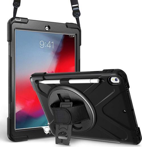 Apple iPad Pro 10.5 Kılıf (A1701-A1709-A1852) Heavy Defender Siyah
