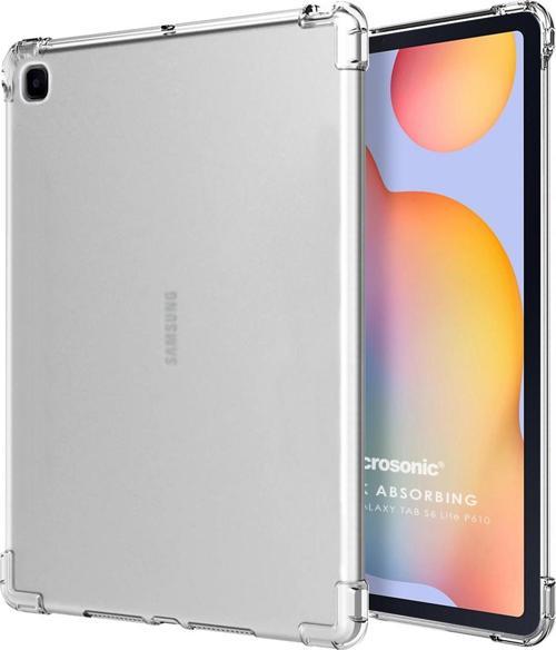 Samsung Galaxy Tab S6 Lite 10.4" P610 Kılıf Shock Absorbing Şeffaf