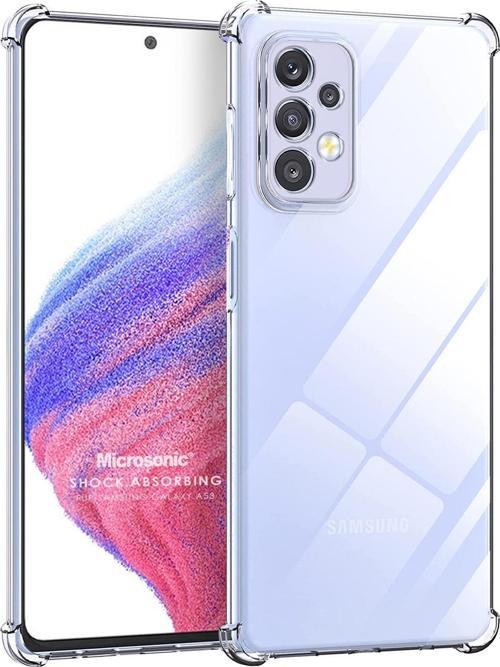 Samsung Galaxy A53 5G Kılıf Shock Absorbing Şeffaf