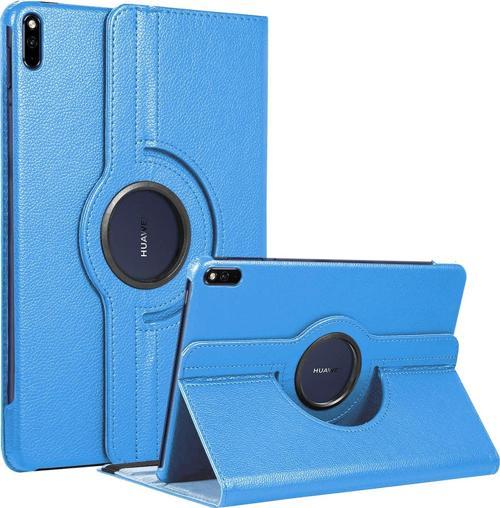 Huawei MatePad Pro 10.8'' Kılıf 360 Rotating Stand Deri Mavi
