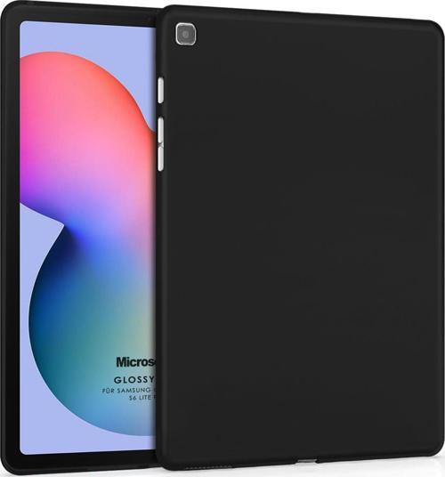 Samsung Galaxy Tab S6 Lite 10.4" P610 Kılıf Matte Silicone Siyah