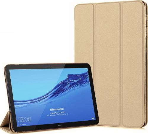 Huawei MediaPad T5 10 Smart Case ve Arka Kılıf Gold