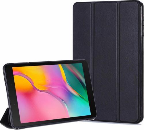 Samsung Galaxy Tab A 8'' T290 Smart Case ve arka Kılıf Siyah