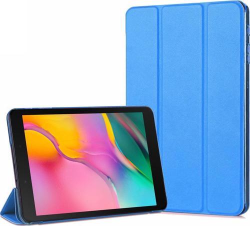 Samsung Galaxy Tab A 8'' T290 Smart Case ve arka Kılıf Mavi