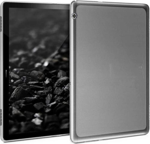 Huawei MediaPad T5 10'' Kılıf Transparent Soft Beyaz