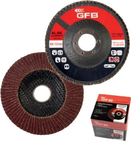 Alüminyum Flap Disk Zımpara Nk 40 115x22 Mm