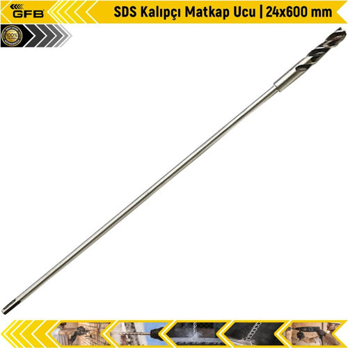 SDS Kalıpçı Matkap Ucu | 24x600 mm
