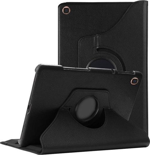Huawei MediaPad T3 7'' Kılıf 360 Rotating Stand Deri Siyah