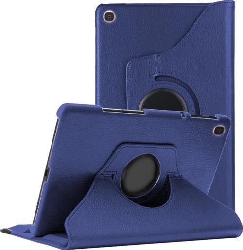 Huawei MediaPad T3 7'' Kılıf 360 Rotating Stand Deri Lacivert