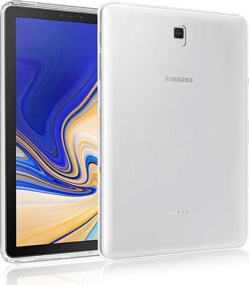 Samsung Galaxy Tab S4 10.5'' T830 Kılıf Transparent Soft Beyaz