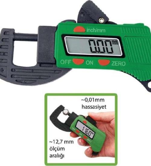 Hassas Kalınlık Dijital Ölçer