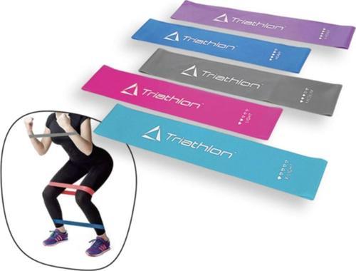 Triathlon Plates Direnç Egzersiz Loop Bandı Lastiği Spor Fitness Jimnastik Direnç Plates Lastiği Lp5