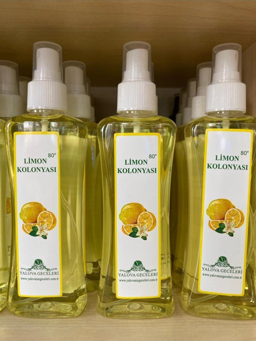 Limon Kolonyası 200mL PVC Sprey Şişe