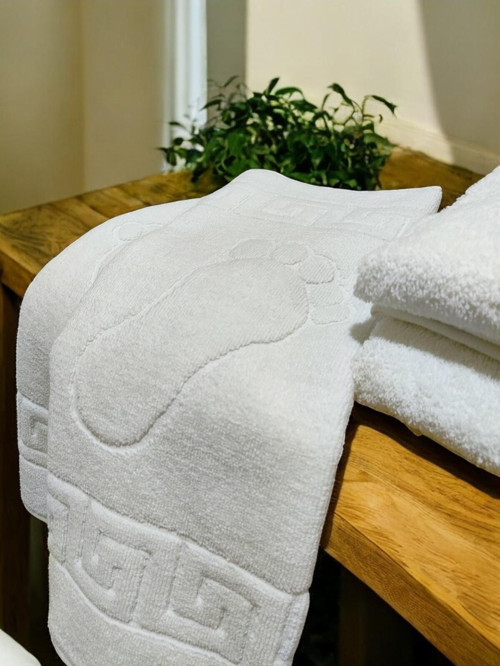 2'li Premium Ayak Havlusu Banyo Paspası 250gr