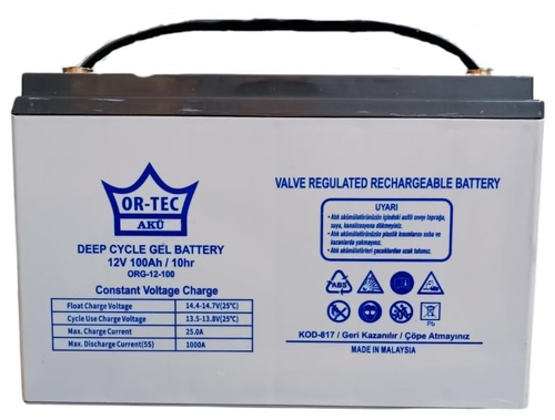 12V 100A Jel Akü
