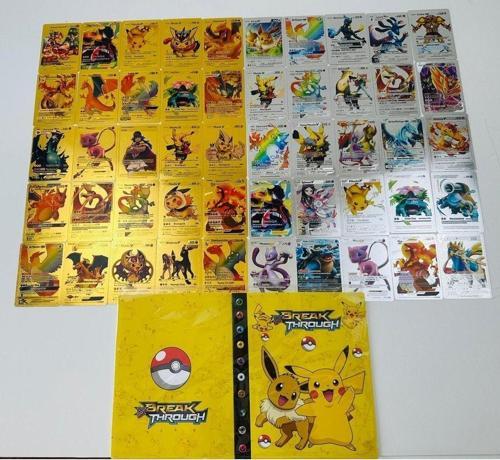 Pokemon Silver & Golden Özel Seri Kart Toplam 50 Adet Ve Pokemon Kart Albüm