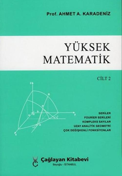 Çağlayan Kitabevi Yüksek Matematik 2