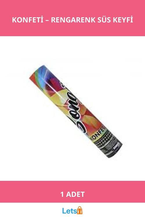 Rengarenk Parti Konfeti 50 Gr Kutlama Malzemesi