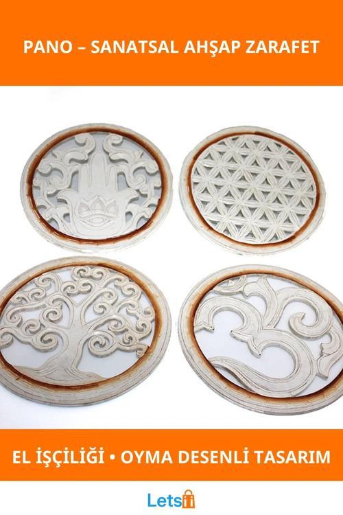 El İşçiliği Ahşap Duvara Asmalı Pano Şık ve Zarif Tasarım