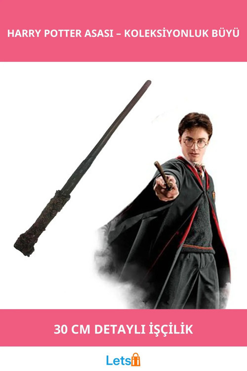Harry Potter Asası 30 Cm Koleksiyonluk Dekoratif