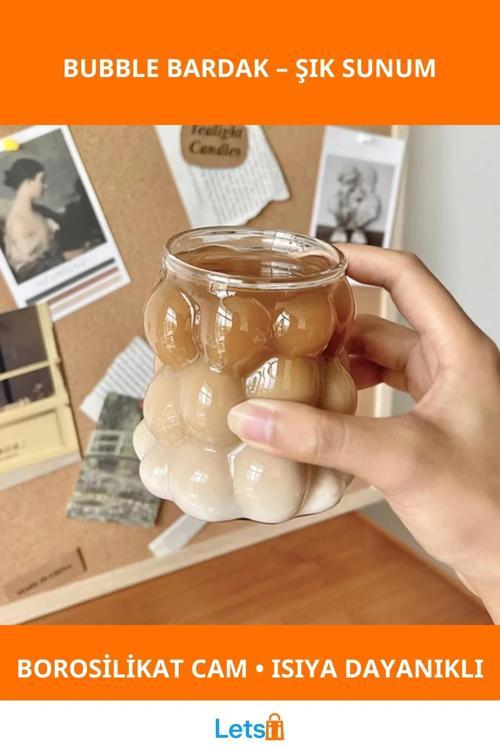Yüksek Kalite İnce Borosilikat Cam Bubble Bardak