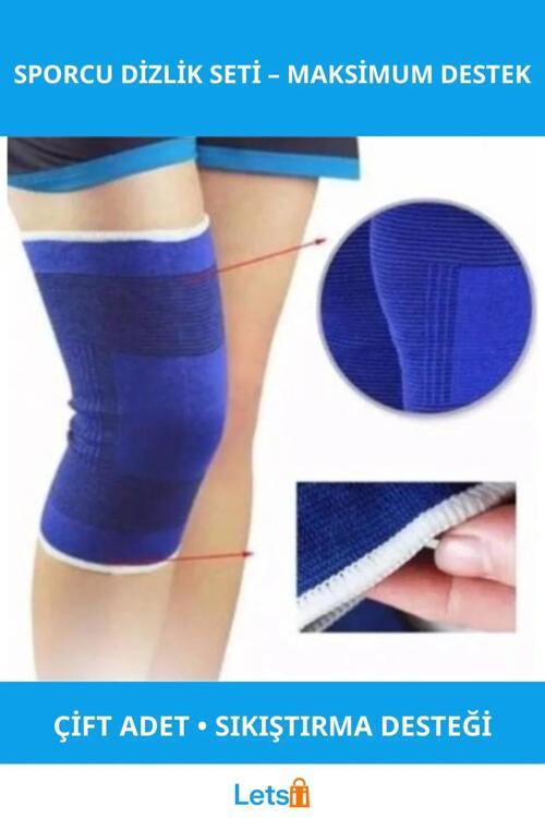Esnek Destekli Dizlik 2 Adet Ameliyat Sonrası Koruma
