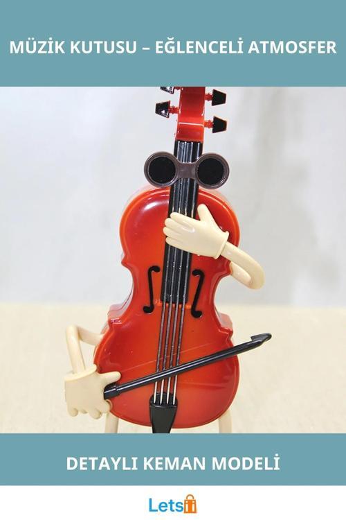Eğlenceli Keman Müzik Kutusu Nostaljik Melodi