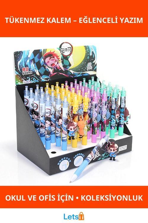Eğlenceli Anime Figürlü Tükenmez Kalem 1 Adet