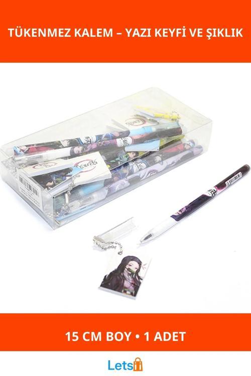 Anime Figürlü Tükenmez Kalem 15 cm Koleksiyonluk