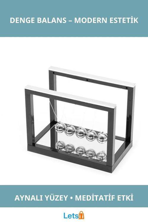 Modern Aynalı Denge Balans Dekoratif Aksesuar