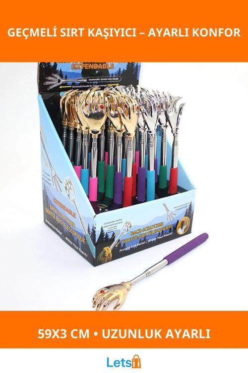 Metal Geçmeli Sırt Kaşıyıcı Dayanıklı 59x3 cm