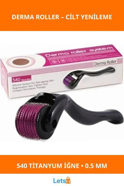 Titanyum İğneli Derma Roller 0.5 mm Cilt Bakım Aleti
