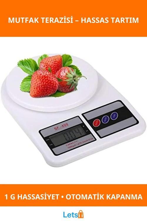 100g Hassas Mutfak Terazisi Düşük Pil Tüketimi ile