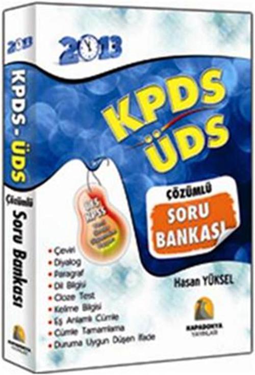 İngilizce KPDS-ÜDS- Çözümlü Soru Bankası