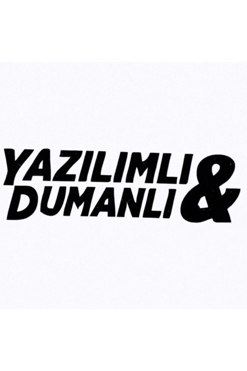 Yazılımlı Dumanlı Oto Özel Sticker 20*5 Cm