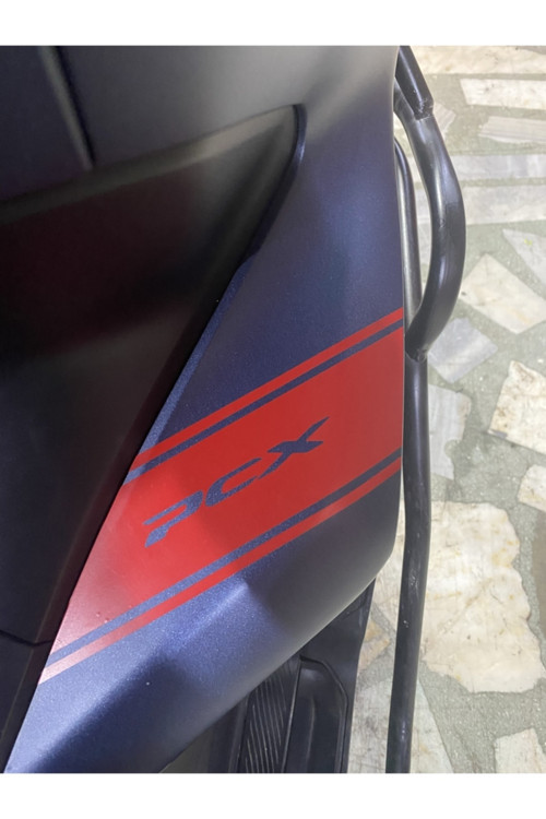 Motosiklet Özel Sticker Pcx Kırmızı