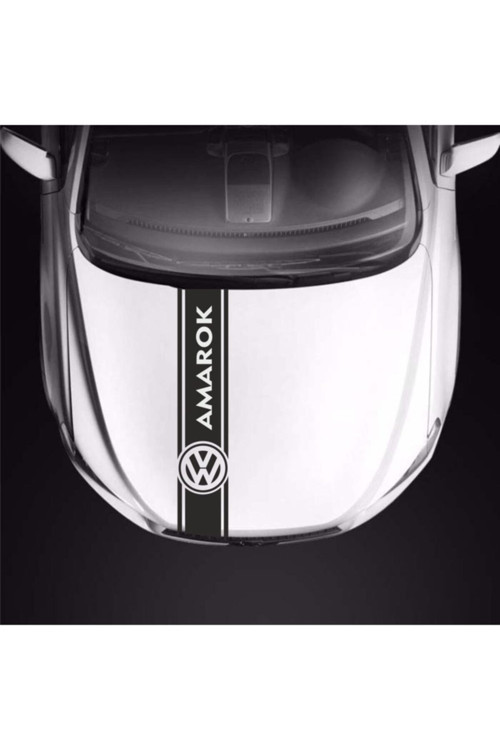 Volkswagen Amarok İçin Özel Uyumlu Aksesuar Oto Kaput Şerit Özel Sticker