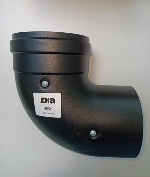 DAİKIN İLAVE BACA DİRSEĞİ 90° (SİYAH)