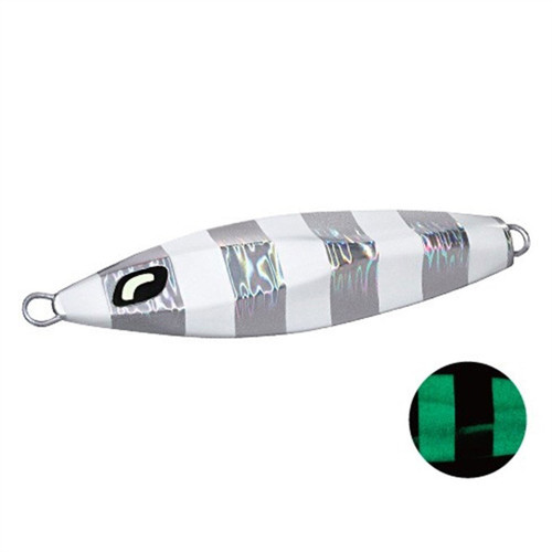 Ocea Butterfly Wing 10.5cm 135g Metal Jig Yem 25T Zebra Glow