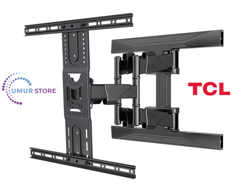 TCL 65C7K 65'' 165 Ekran Uydu Alıcılı 4K HD Google Lcd Led Televizyon Ultra İnce Hareketli Askı Apar